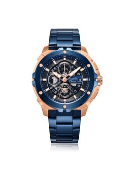 Alexandre Christie - Men Chronograph Blue Dial Chronograph Watch - 6692MCFURBU (M)
