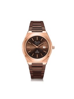 Alexandre Christie - Men Sapphire Brown Dial Analog Watch - 8710MDBROBOSG (M)