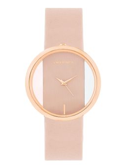 Joker and Witch - Joker & Witch Women Futuristic Pink Dial Analog Watch - AMWW1168 (L)