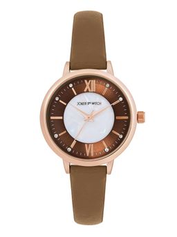 Joker and Witch - Joker & Witch Women New Brown Dial Analog Watch - AMWW1179 (M)