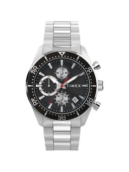 Timex - Men Round Black Dial Analog Watch - TW2Y56900UJ (L)