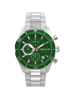 Timex - Men Round Green Dial Analog Watch - TW2Y62100UJ (L)