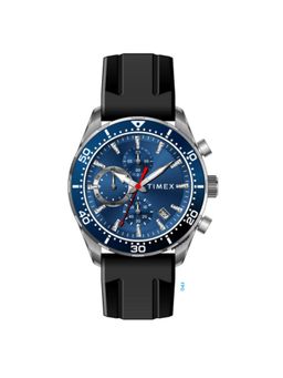 Timex - Men Round Blue Dial Analog Watch - TW2Y62300UJ (L)