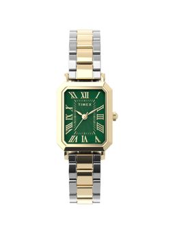 Timex - Women Rectangular Green Dial Analog Watch - TW2Y72000UJ (S)