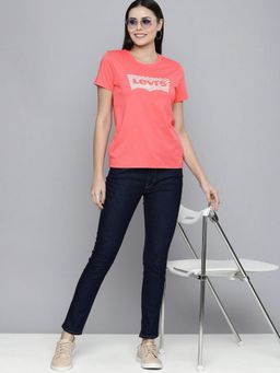 Levi's - Womens Pink Crew Neck T-shirt