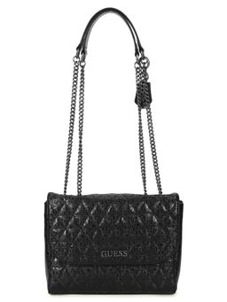 Guess - Wessex Convertible Xbody Flap Black Sling And Cross Bags