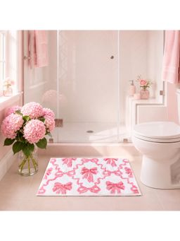 Roseate - Ribbon Super Soft Anti-Skid Microfibre Bath Mat