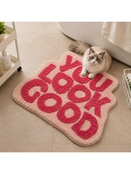 Roseate - YLG Super Soft Anti-Skid Microfibre Bath Mat Pink