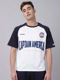 Free Authority - Official Captain America: Brave New World Printed Oversize Tshirt for Men