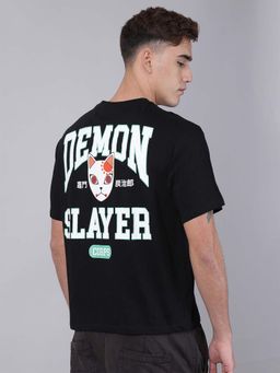 Free Authority - Official Demon Slayer Printed Oversize Tshirt for Men