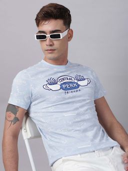 Free Authority - Official Friends Printed Regular Fit Tshirt for Men
