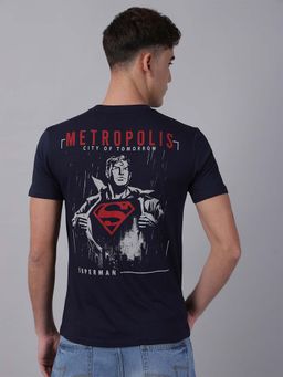 Free Authority - Official Superman Printed Regular Fit Tshirt for Men