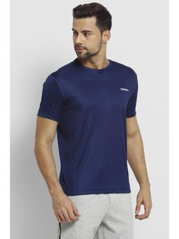 Van Heusen Innerwear - Men Swift Dry & Anti Microbial T-Shirt - Navy
