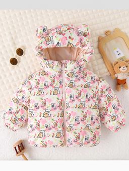 Hopscotch - All-Over Print Hooded Jacket