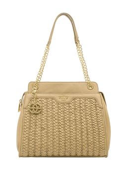 Eske - Celeste City Leather Handbag, Light Gold