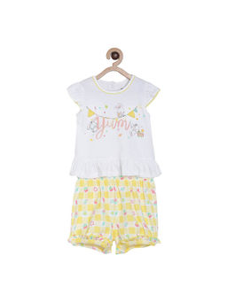 MINI KLUB - Girls Multi Top and Bottom (Set of 2)