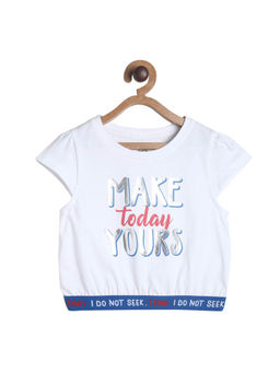 MINI KLUB - Girls White Knit Top