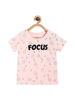 MINI KLUB - Girls Peach Knit Top