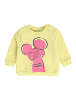 MINI KLUB - Girls Lime Sweat Shirt