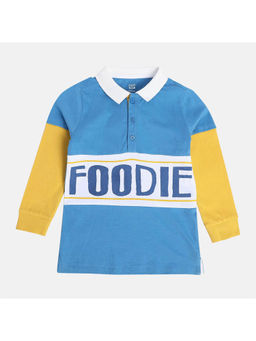 MINI KLUB - Boys Navy/Yellow/White Polo