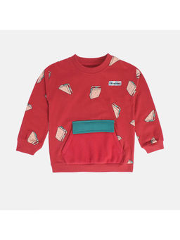 MINI KLUB - Boys Red Sweat Shirt