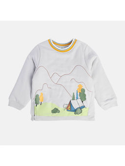 MINI KLUB - Boys Grey Sweat Shirt