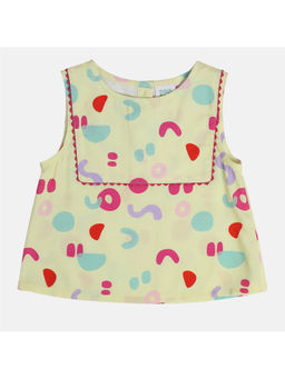 MINI KLUB - Girls Yellow Woven Top
