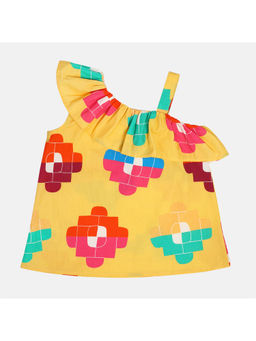 MINI KLUB - Girls Yellow Woven Top