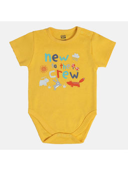MINI KLUB - Boys Yellow Body Suit