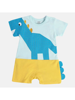 MINI KLUB - Boys White Romper