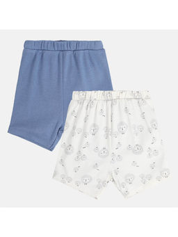 MINI KLUB - Boys Blue/White Shorts (Pack of 2)