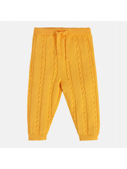 MINI KLUB - Boys Yellow Knit Joggers
