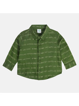 MINI KLUB - Boys Green Shirt