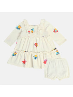 MINI KLUB - Girls Off White Dress
