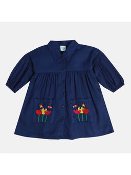 MINI KLUB - Girls Navy Dress