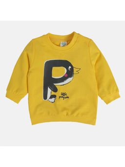 MINI KLUB - Girls Yellow Sweat Shirt