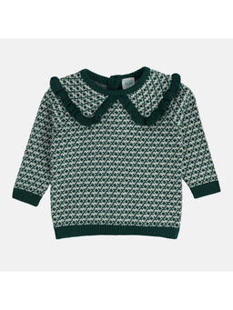 MINI KLUB - Girls Green Sweater