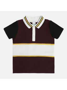 MINI KLUB - Boys Maroon Polo