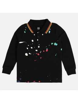 MINI KLUB - Boys Black Polo