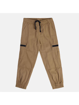 MINI KLUB - Boys Beige Woven Trouser