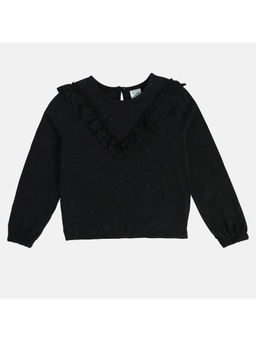 MINI KLUB - Girls Black Knit Top