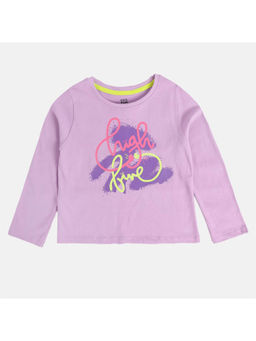 MINI KLUB - Girls Lavender Knit Top