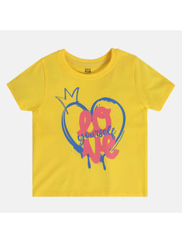 MINI KLUB - Girls Yellow Knit Top
