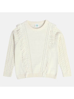 MINI KLUB - Girls Off White Sweater