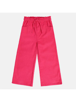 MINI KLUB - Girls Pink Woven Trouser