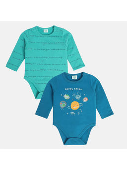 MINI KLUB - Boys Multi Body Suit (Pack of 2)