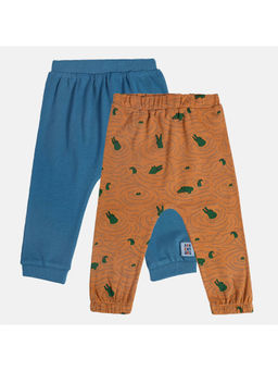 MINI KLUB - Boys Brown/Blue Knit Bottom (Pack of 2)