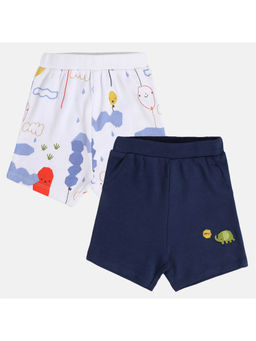 MINI KLUB - Boys Navy/White Shorts (Pack of 2)