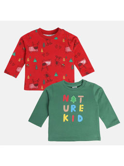 MINI KLUB - Boys Multi T-Shirt (Pack of 2)