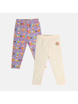 MINI KLUB - Girls Multi Legging (Pack of 2)